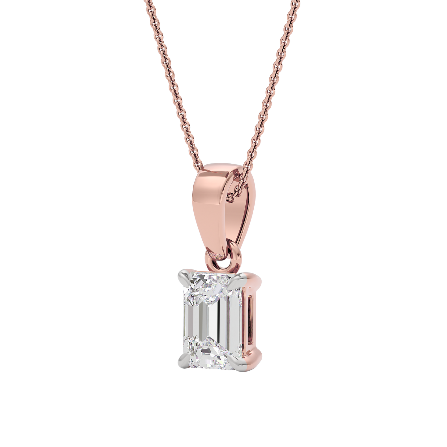 Vivid Charm Diamond Pendant