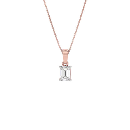Vivid Charm Diamond Pendant 18 KT / Rose Gold