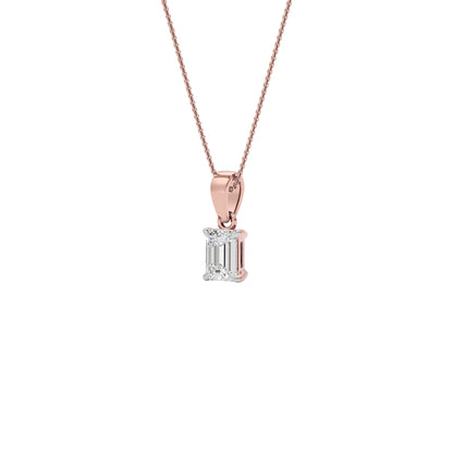 Vivid Charm Diamond Pendant 18 KT / Rose Gold