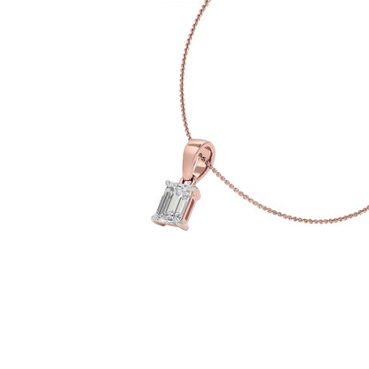 Vivid Charm Diamond Pendant 18 KT / Rose Gold
