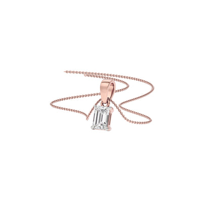 Vivid Charm Diamond Pendant 18 KT / Rose Gold