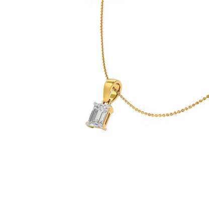 Vivid Charm Diamond Pendant 18 KT / Yellow Gold