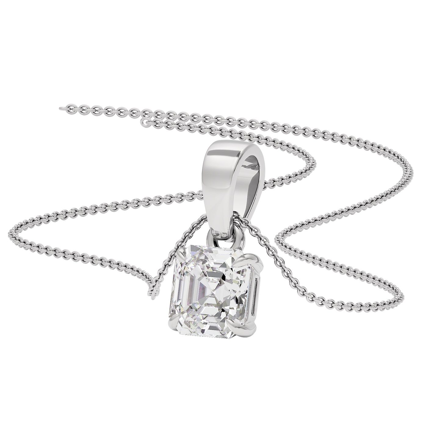 Starlight Symphony Diamond Pendant