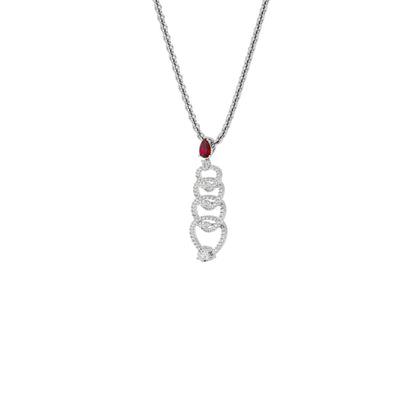 Enlighten Diamond Pendant 18 KT / White Gold