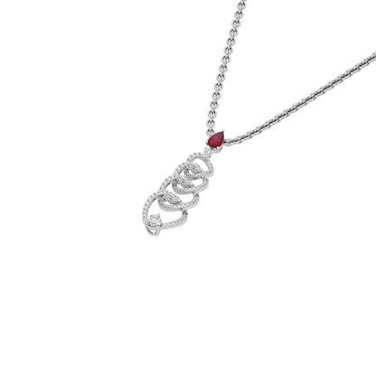 Enlighten Diamond Pendant 18 KT / White Gold