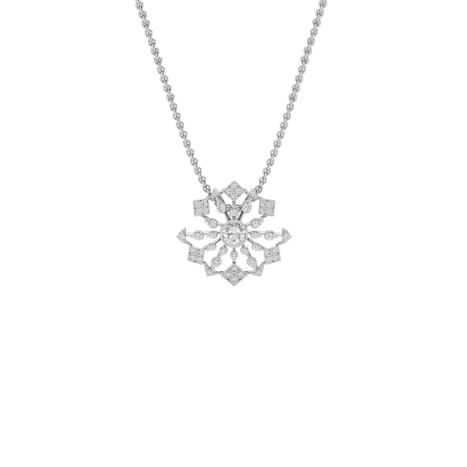Nova Bloom Diamond Pendant
