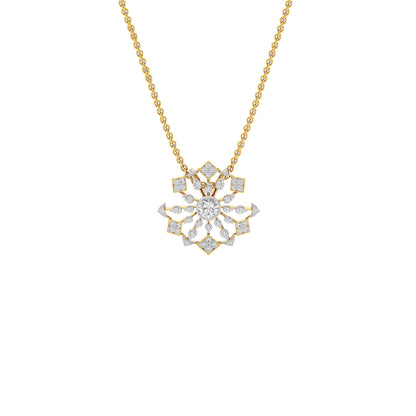 Nova Bloom Diamond Pendant