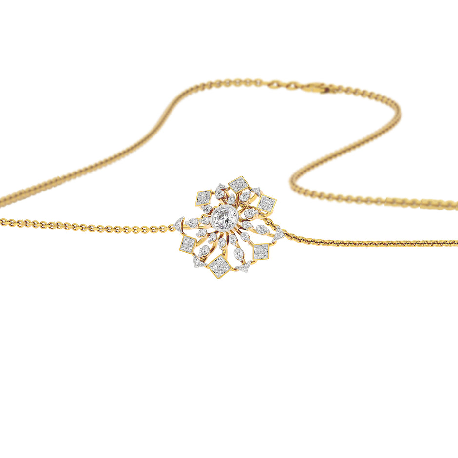 Nova Bloom Diamond Pendant