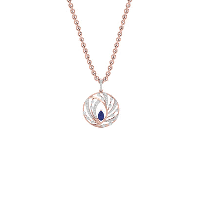 The Quest Diamond Pendant 18 KT / Rose Gold