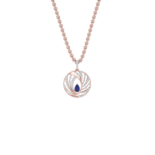 The Quest Diamond Pendant 18 KT / Rose Gold