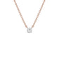 Lucent Classic Round Diamond Pendant 18 KT / Rose Gold