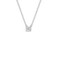 Lucent Classic Round Diamond Pendant 18 KT / White Gold