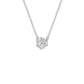Solstice Classic Round Diamond Pendant 18 KT / White Gold