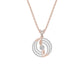 Opulent Opal Diamond Pendant 18 KT / Rose Gold