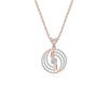 Opulent Opal Diamond Pendant 18 KT / Rose Gold