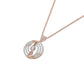 Opulent Opal Diamond Pendant 18 KT / Rose Gold