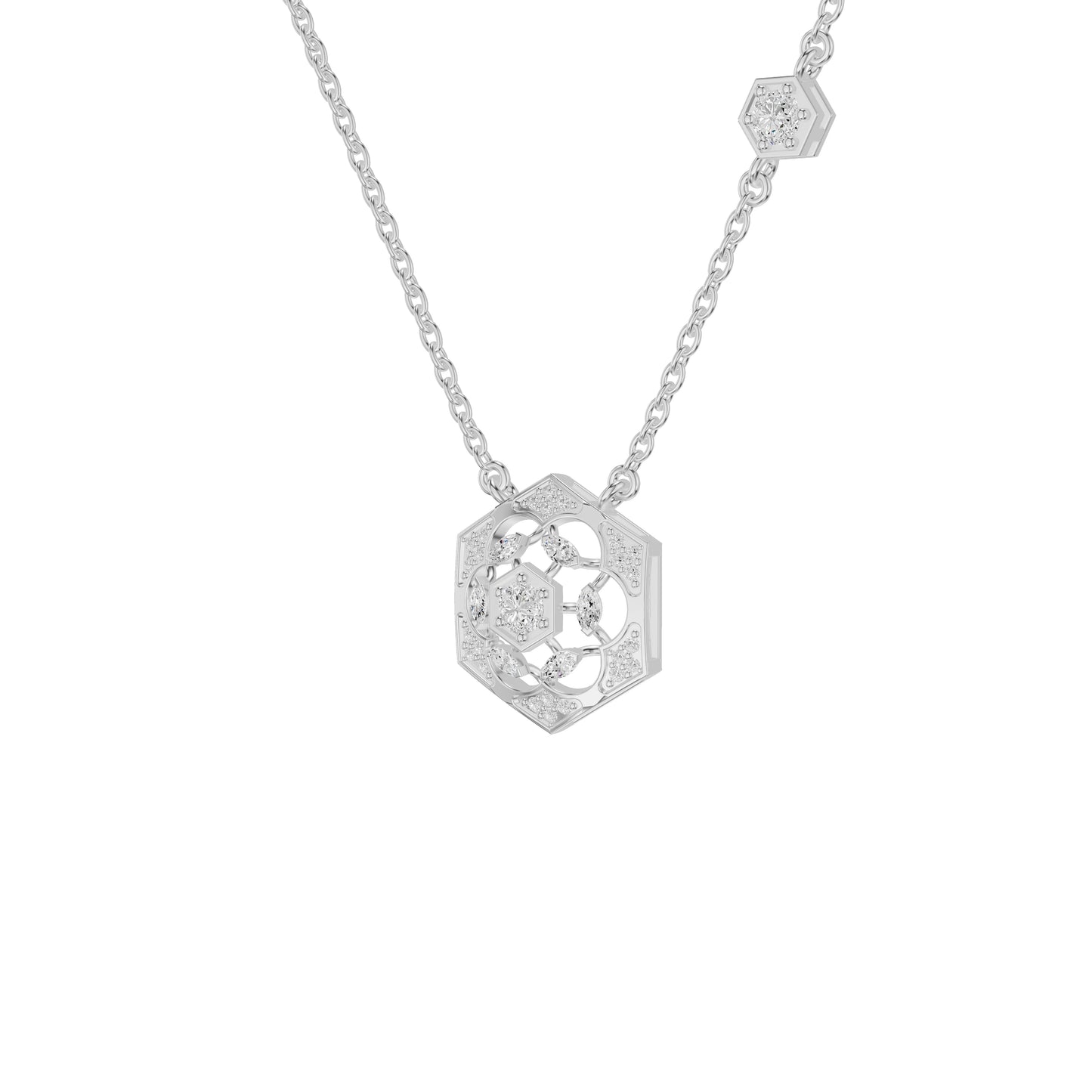SPN001186 18 KT / White Gold