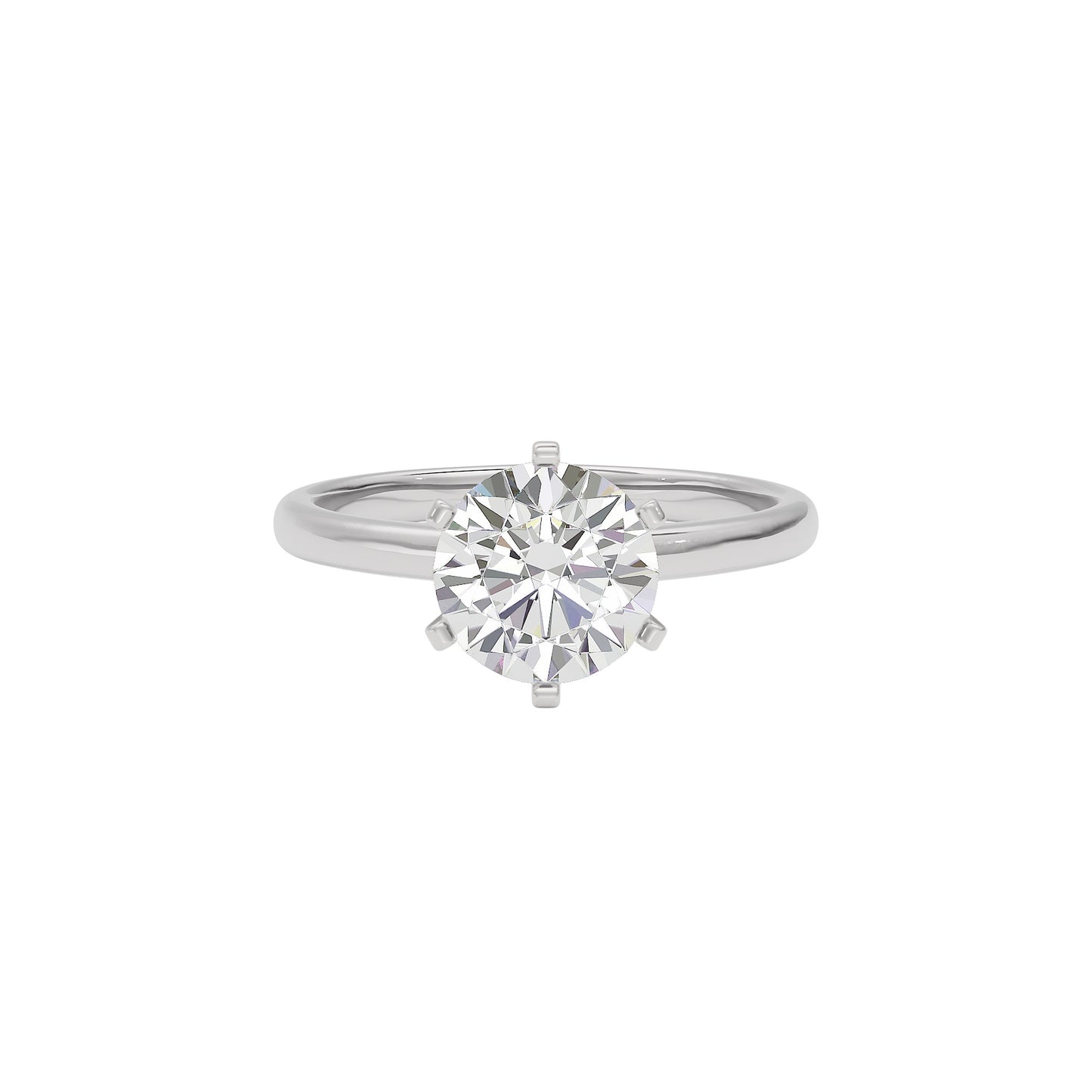 Royal Elegance Diamond Ring 18 KT / White Gold / 22
