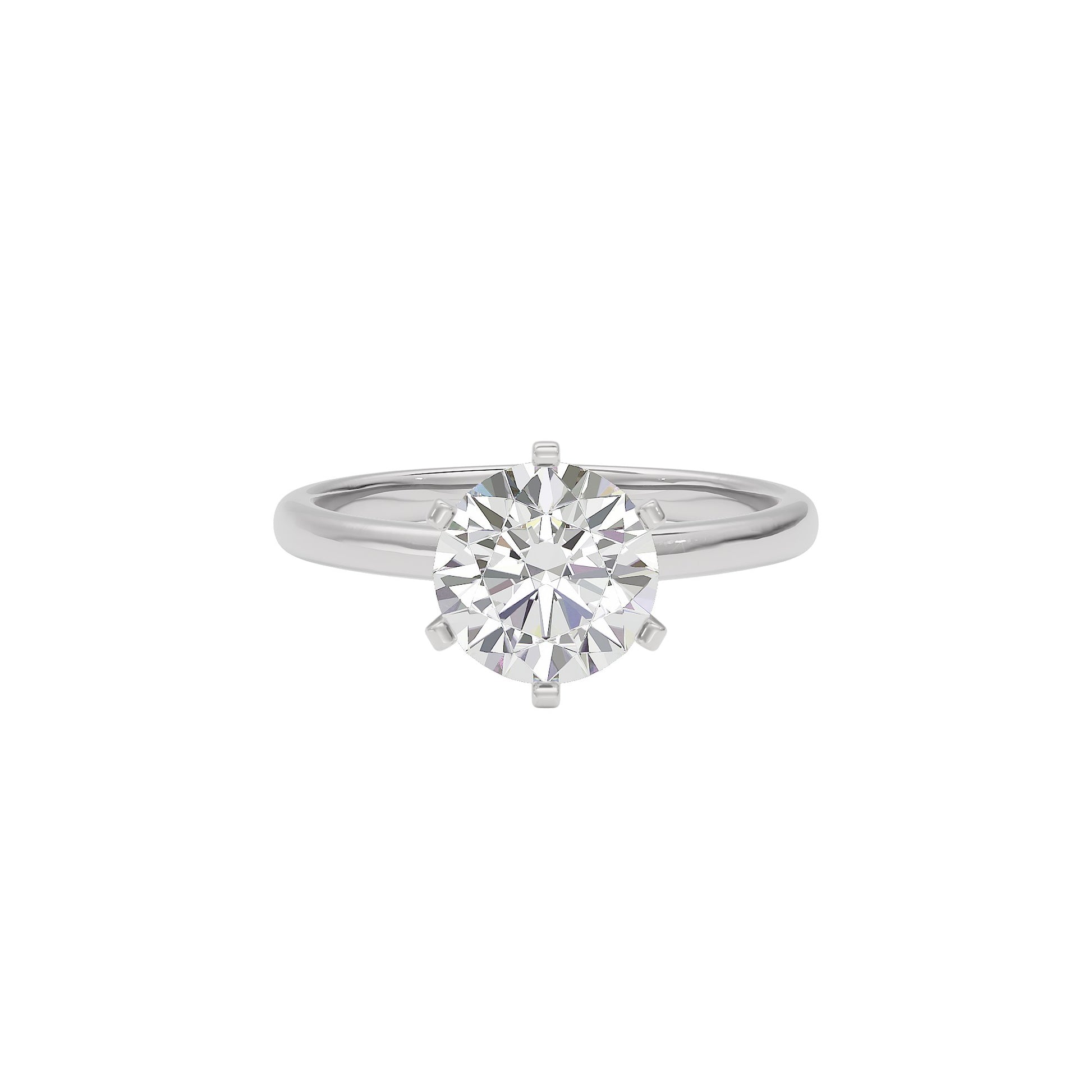 Royal Elegance Diamond Ring 18 KT / White Gold / 22