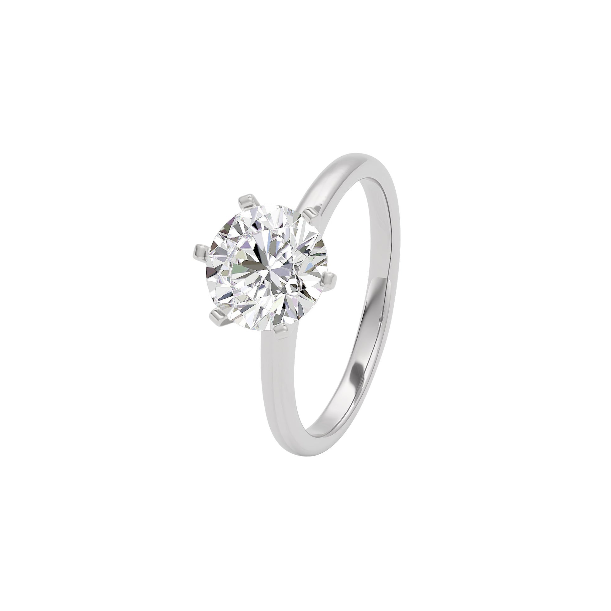 Royal Elegance Diamond Ring 18 KT / White Gold / 22