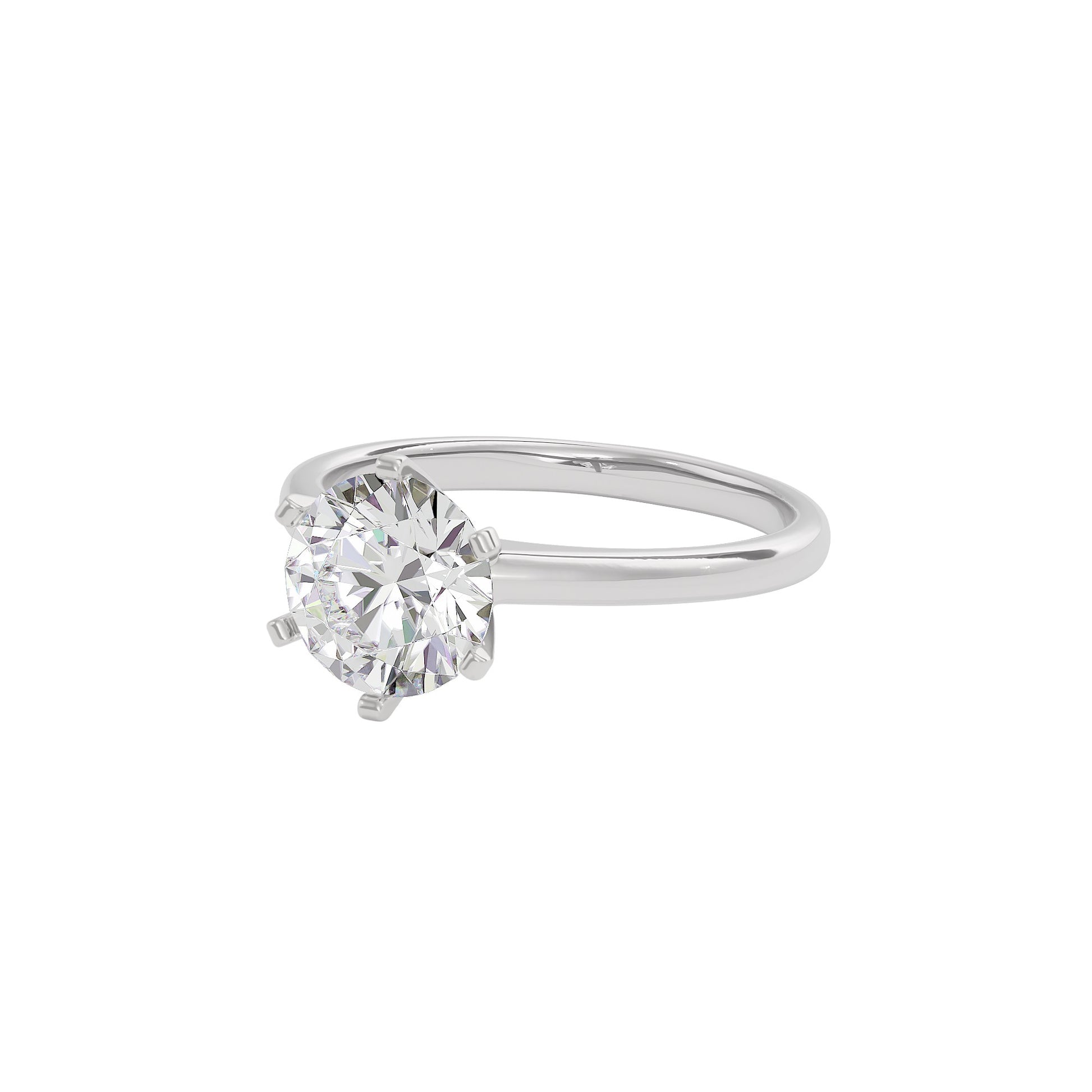 Royal Elegance Diamond Ring 18 KT / White Gold / 22