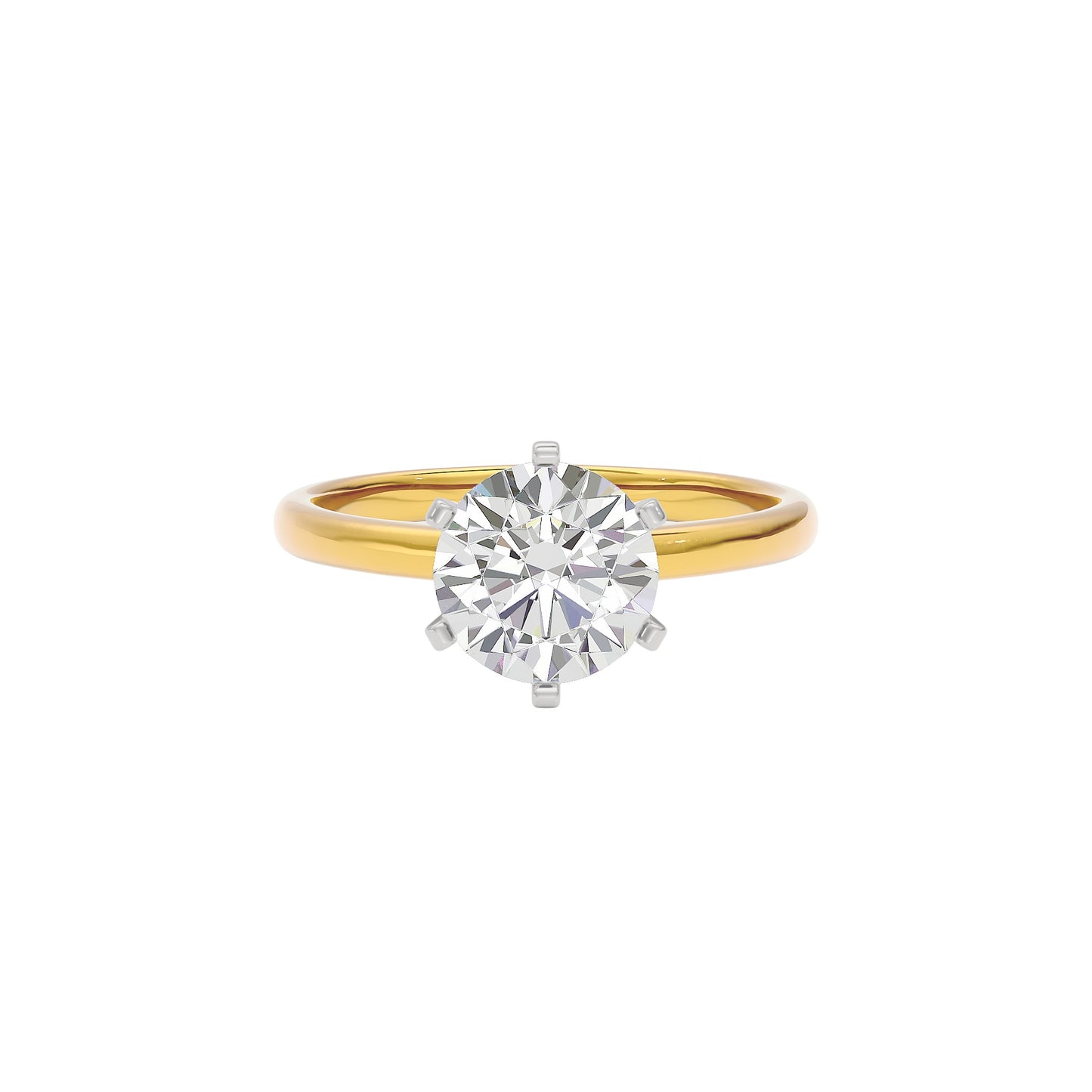 Royal Elegance Diamond Ring 18 KT / Yellow Gold / 22