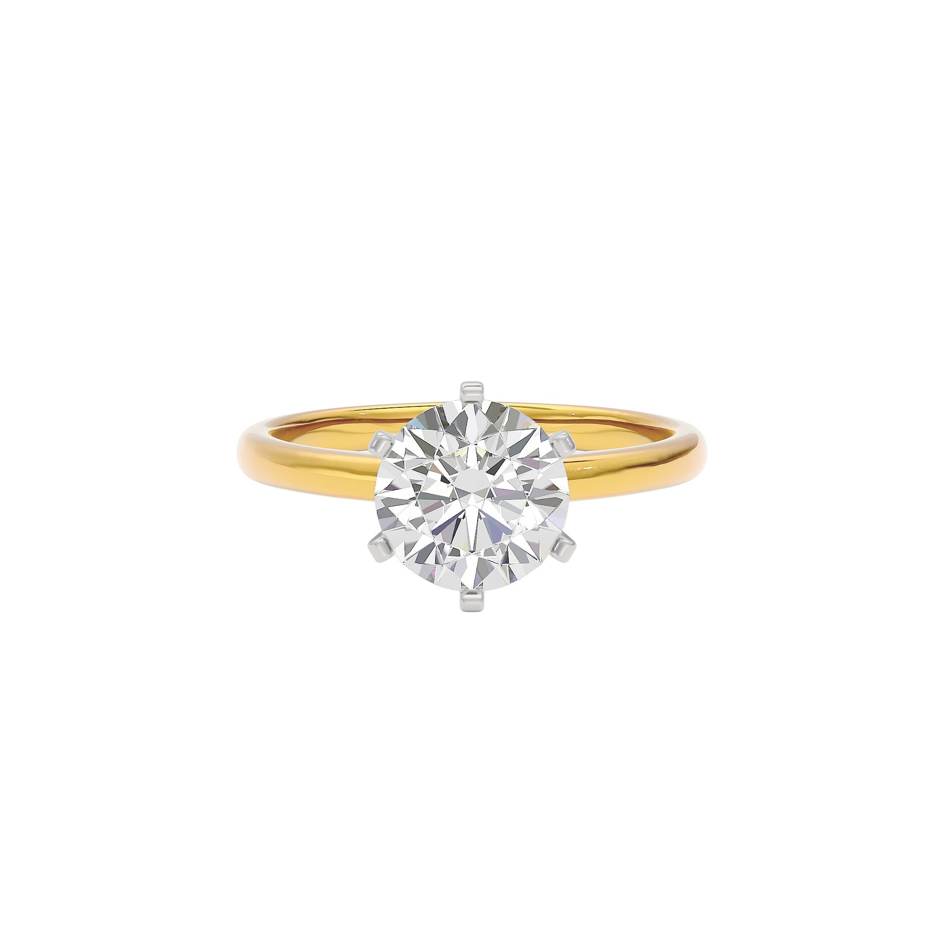 Royal Elegance Diamond Ring 18 KT / Yellow Gold / 22