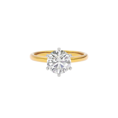 Royal Elegance Diamond Ring 18 KT / Yellow Gold / 22
