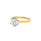 Royal Elegance Diamond Ring 18 KT / Yellow Gold / 22