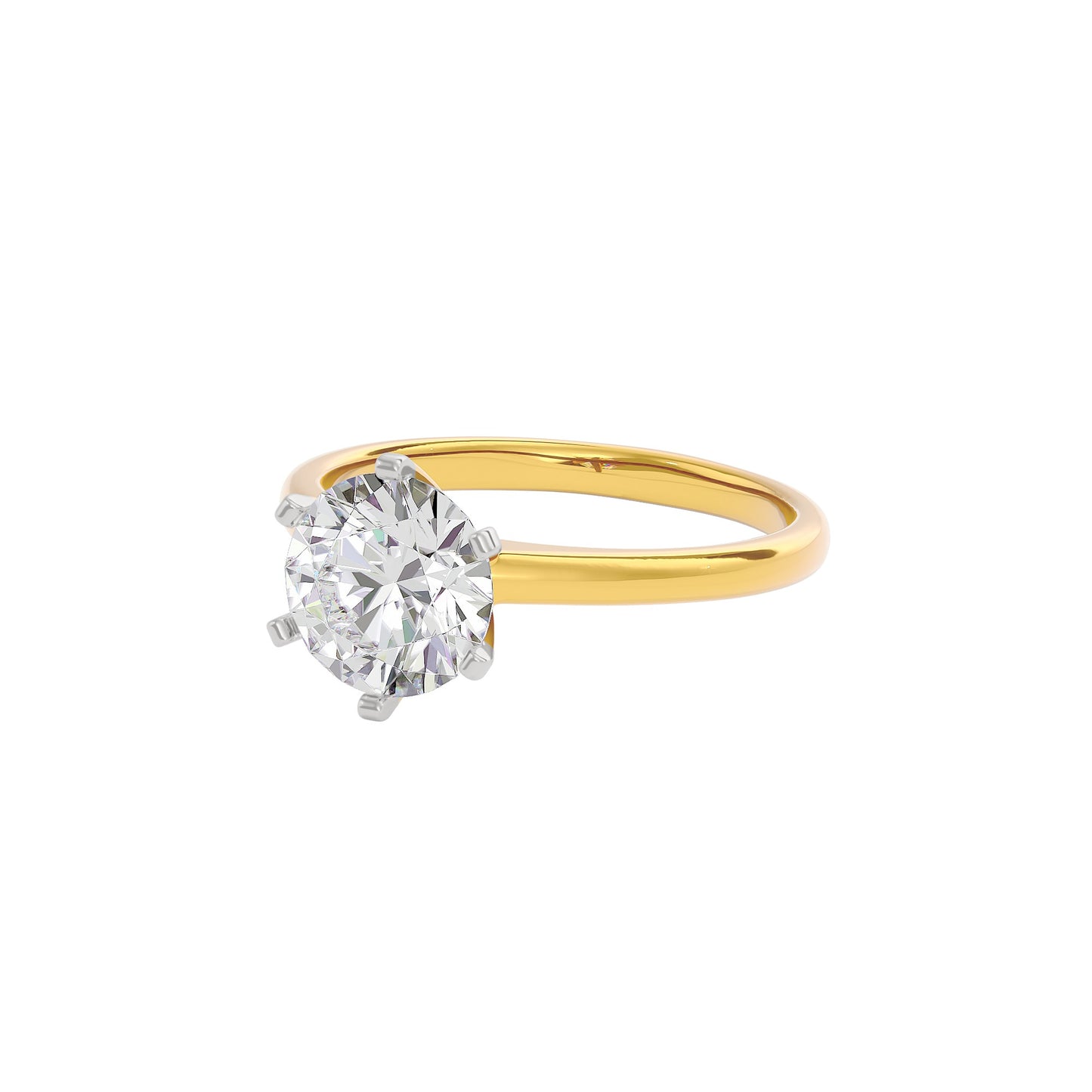 Royal Elegance Diamond Ring 18 KT / Yellow Gold / 22