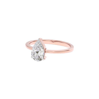 Starlight Radiance Diamond Ring 18 KT / Rose Gold / 22