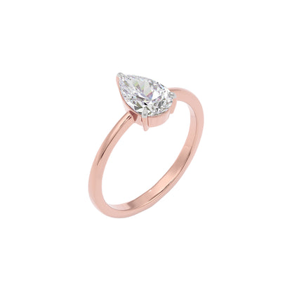 Starlight Radiance Diamond Ring 18 KT / Rose Gold / 22