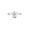 Starlight Radiance Diamond Ring 18 KT / White Gold / 22
