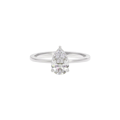 Starlight Radiance Diamond Ring 18 KT / White Gold / 22