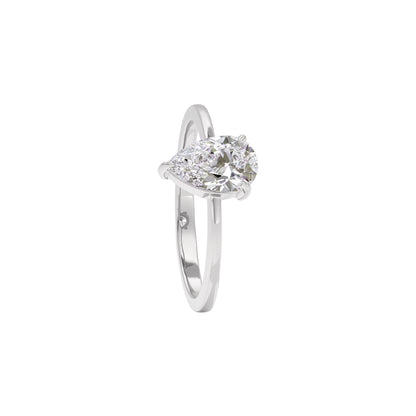 Starlight Radiance Diamond Ring 18 KT / White Gold / 22