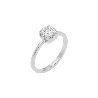 Diamond Fantasy Ring 18 KT / White Gold / 22