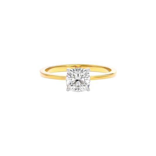 Diamond Fantasy Ring 18 KT / Yellow Gold / 22