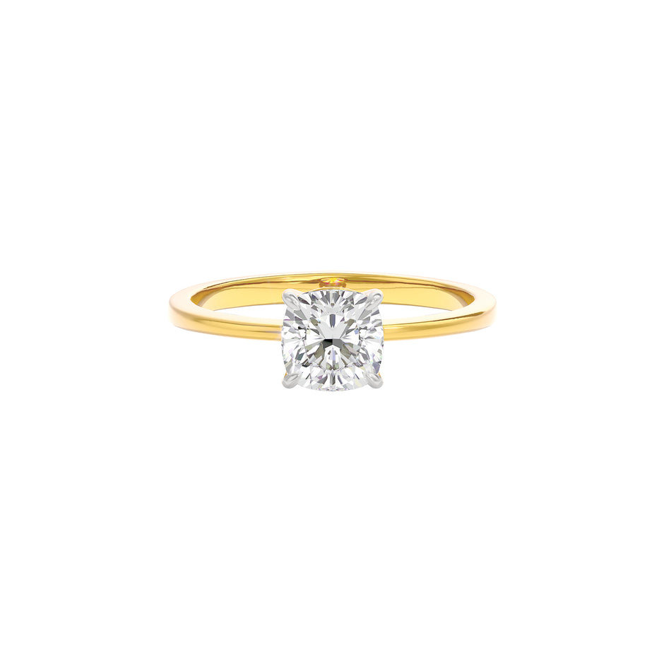 Diamond Fantasy Ring 18 KT / Yellow Gold / 22