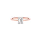 Midnight Velvet Diamond Ring 18 KT / Rose Gold / 22