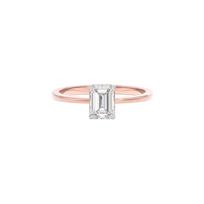 Midnight Velvet Diamond Ring 18 KT / Rose Gold / 22
