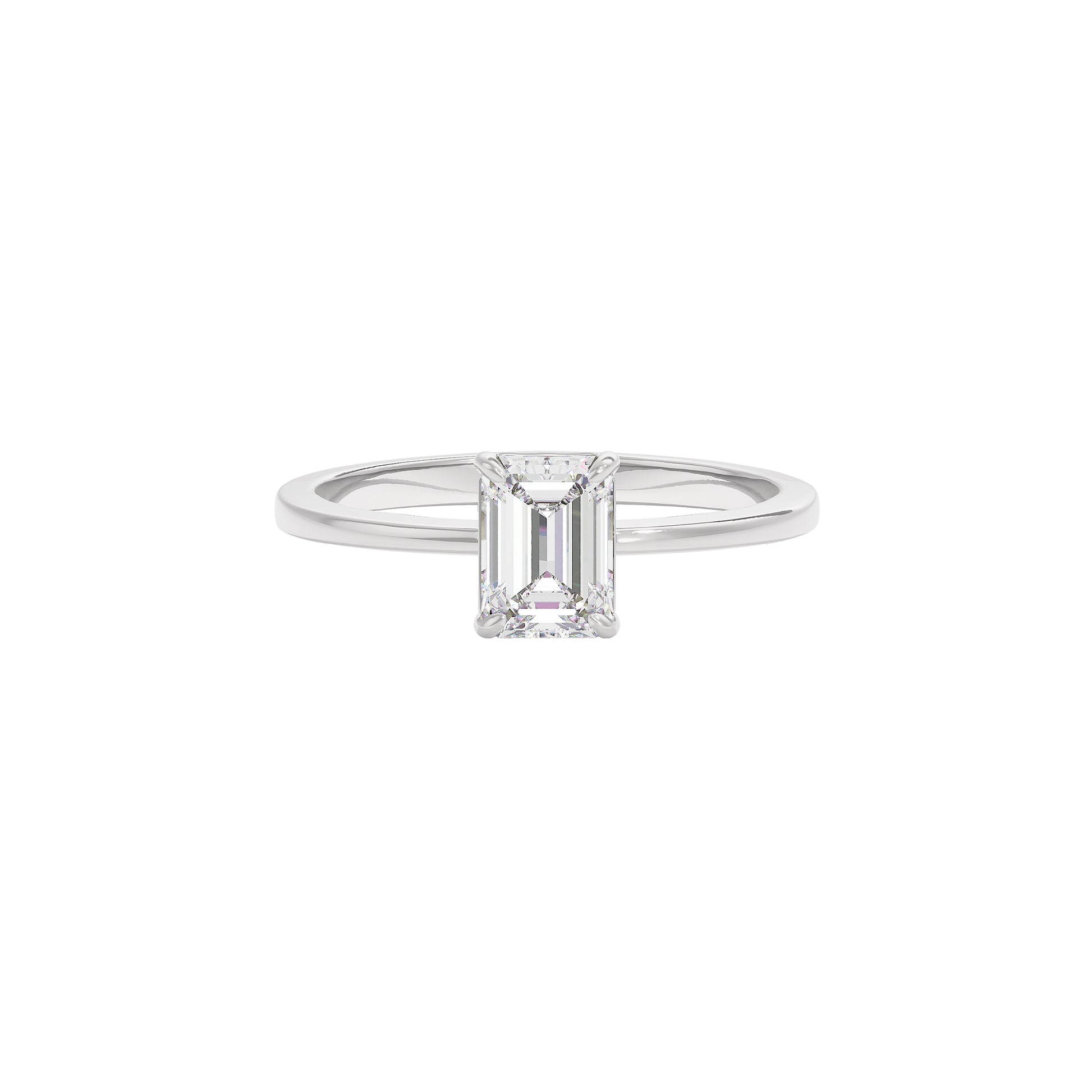 Midnight Velvet Diamond Ring 18 KT / White Gold / 22