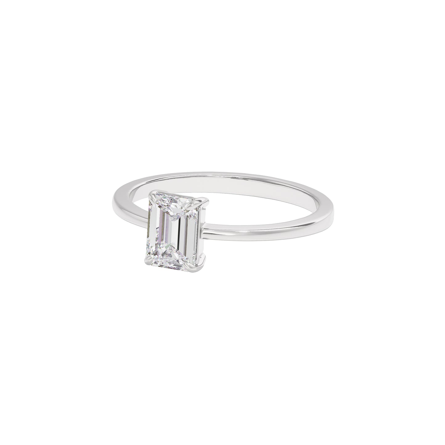 Midnight Velvet Diamond Ring 18 KT / White Gold / 22