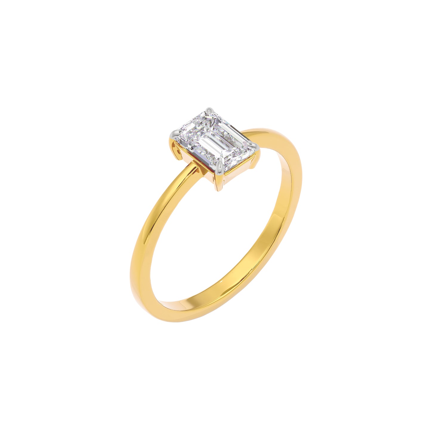 Midnight Velvet Diamond Ring 18 KT / Yellow Gold / 22