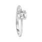 Radiant Charm Diamond Ring