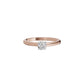 Infinite Classic Round Diamond Ring 18 KT / Rose Gold / 18