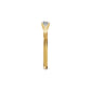 Infinite Classic Round Diamond Ring 18 KT / Yellow Gold / 18