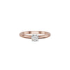 Emily Classic Round Diamond Ring 18 KT / Rose Gold / 18