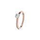 Emily Classic Round Diamond Ring 18 KT / Rose Gold / 18