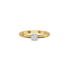 Emily Classic Round Diamond Ring 18 KT / Yellow Gold / 18