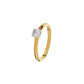 Emily Classic Round Diamond Ring 18 KT / Yellow Gold / 18